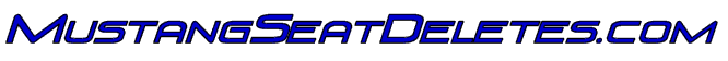 MustangSeat Deletes.com logo